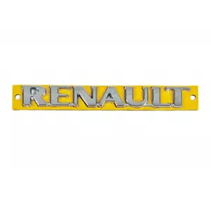 Напис Renault 5255A (131мм на 16мм) для Renault Megane III 2009-2016 рр Напис Renault 5255A (131мм на 16мм) для Renault Megane III 2009-2016 рр