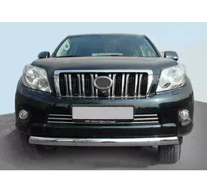Передня дуга ST008 (нерж.) для Toyota Land Cruiser Prado 120 Передня дуга ST008 (нерж.) для Toyota Land Cruiser Prado 120