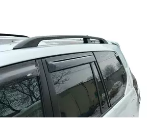 Рейлінги Чорні турецькі Пластикові ніжки для Toyota Land Cruiser Prado 120 Рейлінги Чорні турецькі Пластикові ніжки для Toyota Land Cruiser Prado 120