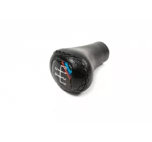 Ручка КПП V3-5ст (шкірозамінник, чорна гладка) для BMW 5 серія E-34 1988-1995 рр Ручка КПП V3-5ст (шкірозамінник, чорна гладка) для BMW 5 серія E-34 1988-1995 рр