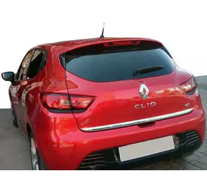 Кромка багажника (HB, нерж) для Renault Clio IV 2012-2019 рр