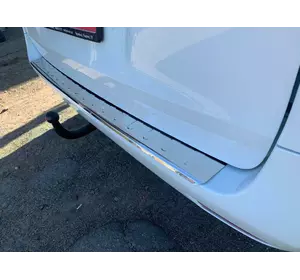 Накладка на задній бампер Carmos (нерж) для Mercedes Vito / V-class W447 2014-2024 рр Накладка на задній бампер Carmos (нерж) для Mercedes Vito / V-class W447 2014-2024 рр