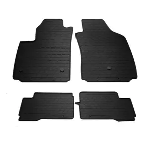 Гумові килимки 500 electric (4 шт, Stingray Premium) для Fiat 500/500L Гумові килимки 500 electric (4 шт, Stingray Premium) для Fiat 500/500L