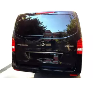 Планка над номером Вузька (нерж) для Mercedes Vito / V-class W447 2014-2024 рр Планка над номером Вузька (нерж) для Mercedes Vito / V-class W447 2014-2024 рр