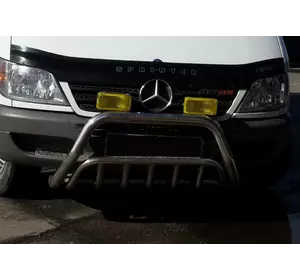 Кенгурятник WT002 (нерж.) для Mercedes Sprinter W901-905 1995-2006 рр Кенгурятник WT002 (нерж.) для Mercedes Sprinter W901-905 1995-2006 рр