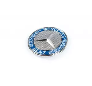Знак Мерседеса на капот (самоклейка) Самоклейка для Mercedes GL сlass X164 Знак Мерседеса на капот (самоклейка) Самоклейка для Mercedes GL сlass X164