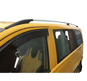Рейлінги Хром DDU (пласт. ніжки) Середня база (LONG) для Mercedes Vito W639 2004-2015рр Рейлінги Хром DDU (пласт. ніжки) Середня база (LONG) для Mercedes Vito W639 2004-2015рр