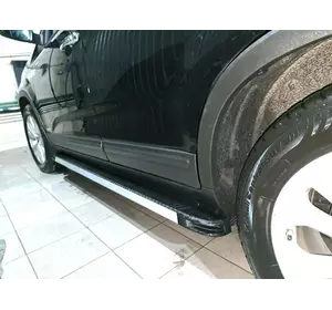 Бокові пороги Maya V1 (2 шт., алюміній) 2010-2013 для Kia Sorento XM рр Бокові пороги Maya V1 (2 шт., алюміній) 2010-2013 для Kia Sorento XM рр