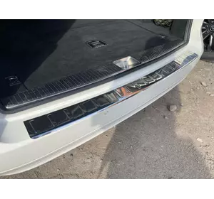 Накладка на задній бампер Carmos (SW, нерж) для Mercedes E-сlass W211 2002-2009 рр Накладка на задній бампер Carmos (SW, нерж) для Mercedes E-сlass W211 2002-2009 рр