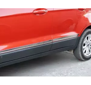Молдинг дверей (4 шт, ABS) для Ford Ecosport Молдинг дверей (4 шт, ABS) для Ford Ecosport