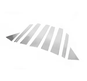 Накладки на стійки (нерж) для Hyundai Tucson TL 2016-2021рр Накладки на стійки (нерж) для Hyundai Tucson TL 2016-2021рр