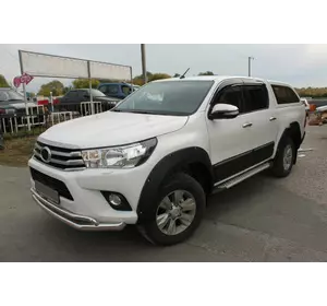 Розширювачі колісних арок (АБС, на болтах) для Toyota Hilux 2015-2024 рр Розширювачі колісних арок (АБС, на болтах) для Toyota Hilux 2015-2024 рр