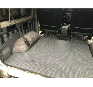 Килимок багажника без задніх сидінь (EVA, чорний) для Toyota Land Cruiser 70