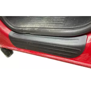 Накладки на пороги EuroCap (2 шт, ABS) для Volkswagen T5 Multivan 2003-2010 рр Накладки на пороги EuroCap (2 шт, ABS) для Volkswagen T5 Multivan 2003-2010 рр