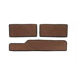 Поліуретанові килимки на пороги (3 шт, EVA, Коричневий) для Mercedes Sprinter W901-905 1995-2006 рр Поліуретанові килимки на пороги (3 шт, EVA, Коричневий) для Mercedes Sprinter W901-905 1995-2006 рр