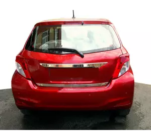 Кромка багажника (нерж.) для Toyota Yaris 2010-2020 рр Кромка багажника (нерж.) для Toyota Yaris 2010-2020 рр