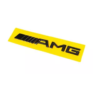 Шильдик AMG (20см, ABS, чорний) для Тюнінг Mercedes Шильдик AMG (20см, ABS, чорний) для Тюнінг Mercedes