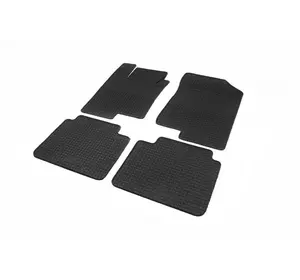 Гумові килимки (4 шт, Polytep) для Hyundai Sonata YF 2010-2014рр
