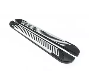 Бокові пороги Line (2 шт., Алюміній) для Fiat Panda 2011-2024 Бокові пороги Line (2 шт., Алюміній) для Fiat Panda 2011-2024