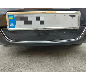 Зимова накладка на решітку (2008-2011) Глянцева для Opel Zafira B рр Зимова накладка на решітку (2008-2011) Глянцева для Opel Zafira B рр