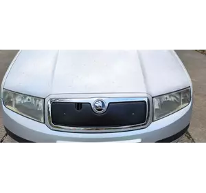 Зимова накладка на решітку Глянсова для Skoda Fabia 2000-2007 рр Зимова накладка на решітку Глянсова для Skoda Fabia 2000-2007 рр