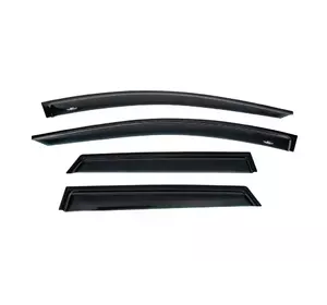 Вітровики (4 шт, HIC) для Dacia Duster 2018-2024 рр Вітровики (4 шт, HIC) для Dacia Duster 2018-2024 рр