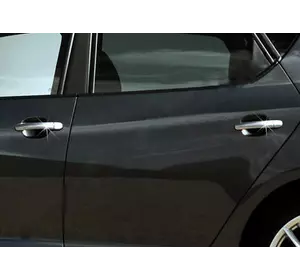 Накладки на ручки (4 шт, нерж) Carmos - Турецька сталь для Seat Ibiza 2010-2017 рр