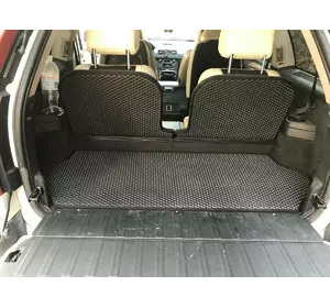 Килимок багажника з 3 частин (EVA, чорний) для Volvo XC90 2002-2014 рр Килимок багажника з 3 частин (EVA, чорний) для Volvo XC90 2002-2014 рр