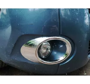 Накладки на фари протитуманні 2008-2014 (2 шт., пласт) для Citroen Berlingo рр Накладки на фари протитуманні 2008-2014 (2 шт., пласт) для Citroen Berlingo рр