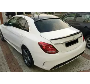 Спойлер OmsaLine (під фарбування) для Mercedes C-сlass W205 2014-2021рр Спойлер OmsaLine (під фарбування) для Mercedes C-сlass W205 2014-2021рр