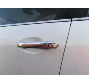 Накладки на ручки (4 шт, нерж) Без чіпа Carmos - Турецька сталь для Mazda 6 2012-2018 рр