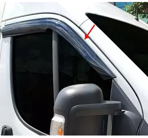 Вітровики (2 шт., Sunplex) для Fiat Ducato 2006-2024 та рр Вітровики (2 шт., Sunplex) для Fiat Ducato 2006-2024 та рр