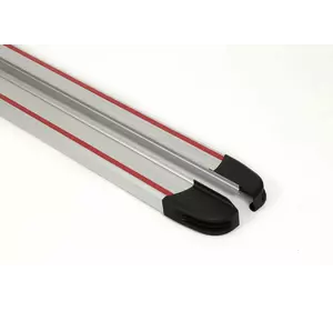 Бокові пороги Maya Red-Grey (2 шт., Алюміній) Коротка (short) і Середня (long) для Mercedes Vito W639 2004-2015рр Бокові пороги Maya Red-Grey (2 шт., Алюміній) Коротка (short) і Середня (long) для Mercedes Vito W639 2004-2015рр