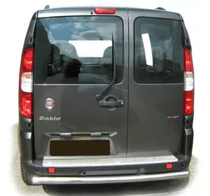 Задня дуга AK002 (нерж.) для Fiat Doblo I 2005-2010 рр Задня дуга AK002 (нерж.) для Fiat Doblo I 2005-2010 рр