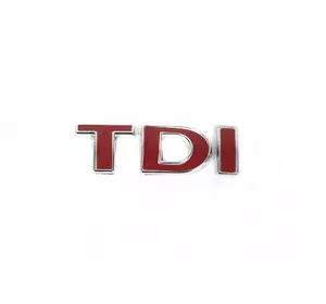 Напис Tdi Під оригінал, Червоні TDІ для Volkswagen T5 Multivan 2003-2010 рр Напис Tdi Під оригінал, Червоні TDІ для Volkswagen T5 Multivan 2003-2010 рр