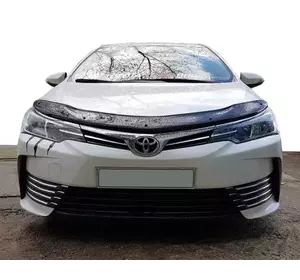 Дефлектор капоту (EuroCap) для Toyota Corolla 2013-2019 рр