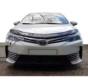 Дефлектор капоту (EuroCap) для Toyota Corolla 2013-2019 рр Дефлектор капоту (EuroCap) для Toyota Corolla 2013-2019 рр