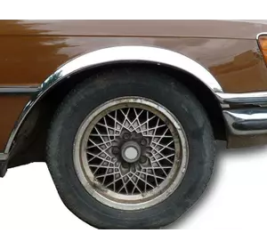 Накладки на арки (4 шт, нерж) для Mercedes W116 Накладки на арки (4 шт, нерж) для Mercedes W116
