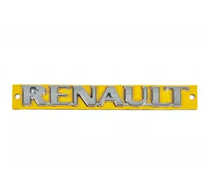 Напис Renault 5255A (131мм на 16мм) для Renault Megane II 2004-2009 рр