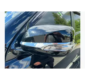 Смужки на дзеркала 2012-2024 ліва/водійська сторона (1 шт, хром) для Lexus LX570/450d