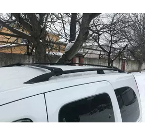 Перемички на рейлінги під ключ (2 шт) Сірий для Mercedes Citan 2013-2021 рр Перемички на рейлінги під ключ (2 шт) Сірий для Mercedes Citan 2013-2021 рр