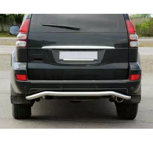 Задній захист AK008 для Toyota Land Cruiser Prado 120 Задній захист AK008 для Toyota Land Cruiser Prado 120