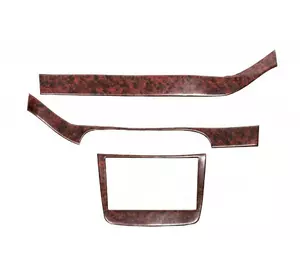 Накладки на панель (Meric, смужки) для Mercedes Viano 2004-2015 рр Накладки на панель (Meric, смужки) для Mercedes Viano 2004-2015 рр