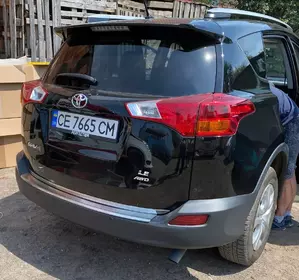 Кромка багажника OmsaLine (нерж.) для Toyota Rav 4 2013-2018 рр Кромка багажника OmsaLine (нерж.) для Toyota Rav 4 2013-2018 рр