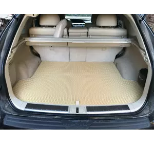 Килимок багажника (EVA, поліуретановий, бежевий) для Lexus RX 2009-2015 рр