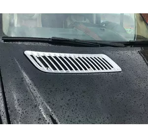 Накладка на охолодження (2 шт., ABS) для Mercedes Sprinter W906 2006-2018 рр Накладка на охолодження (2 шт., ABS) для Mercedes Sprinter W906 2006-2018 рр