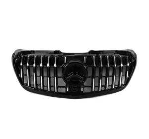 Передня решітка 2014-2018 рр. GT Chrome Eco для Mercedes Sprinter W906 рр Передня решітка 2014-2018 рр. GT Chrome Eco для Mercedes Sprinter W906 рр