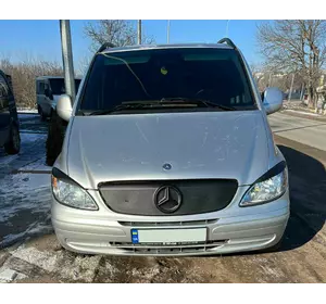 Зимова накладка на решітку (2003-2010) Матова для Mercedes Vito W639 рр Зимова накладка на решітку (2003-2010) Матова для Mercedes Vito W639 рр