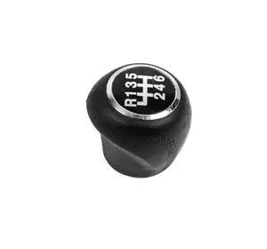 Ручка КПП 6-передач V4 55346753 (чорна-2024хром) для Fiat Doblo II 2010-2022 рр Ручка КПП 6-передач V4 55346753 (чорна-2024хром) для Fiat Doblo II 2010-2022 рр