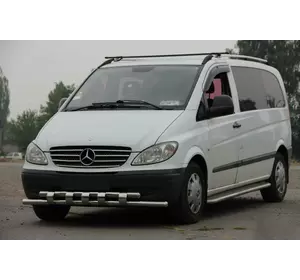 Нижня Губа Shark ST015 (нерж) для Mercedes Viano 2004-2015 рр Нижня Губа Shark ST015 (нерж) для Mercedes Viano 2004-2015 рр